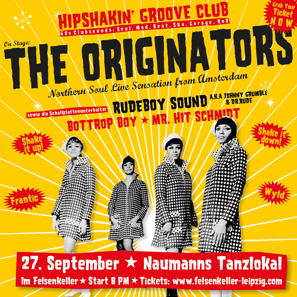 Hipshakin' Groove Club: The Originators • Leipzig